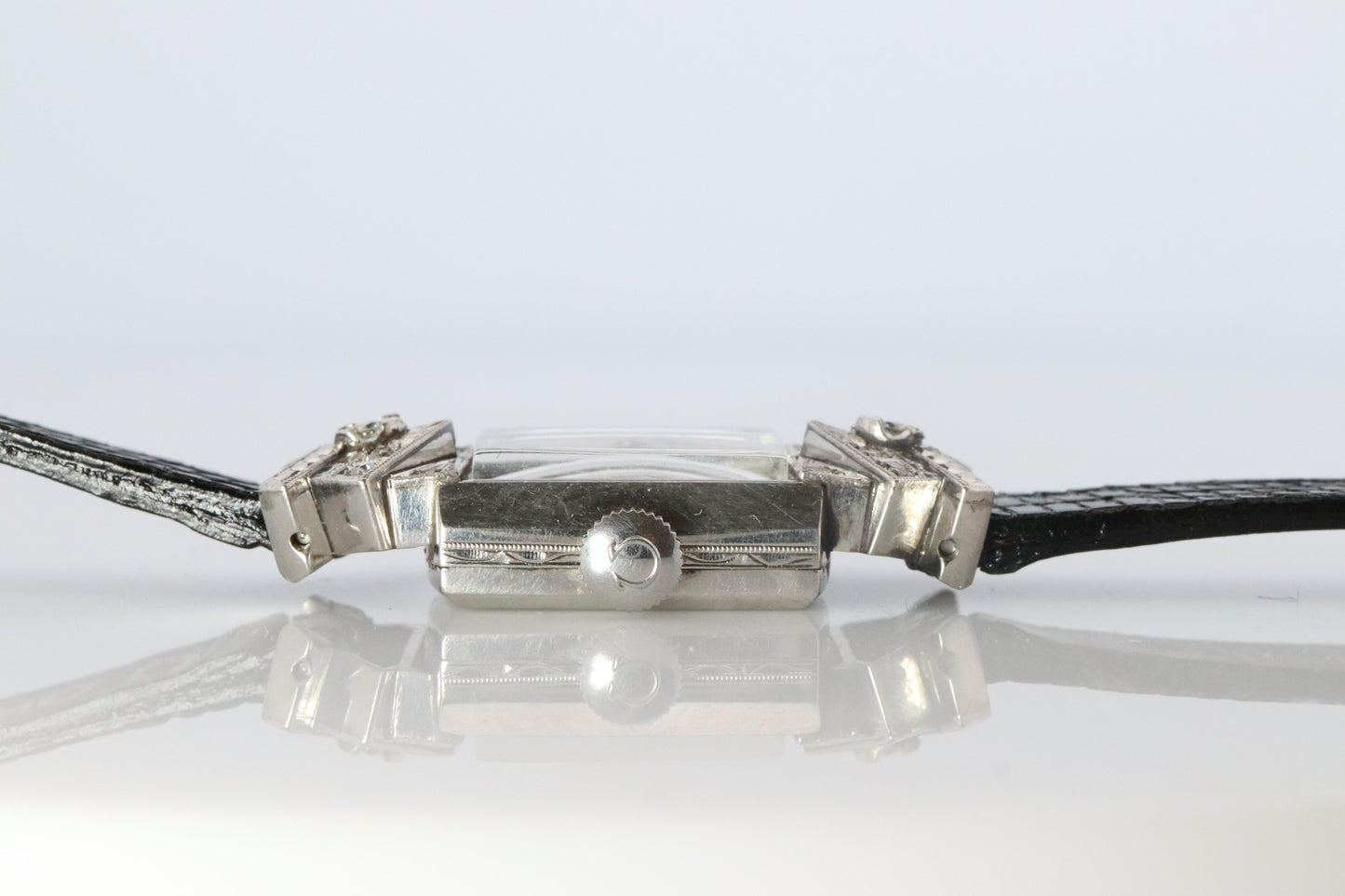 Omega watch. Omega Platinum and Diamond Vintage Ladies wristwatch