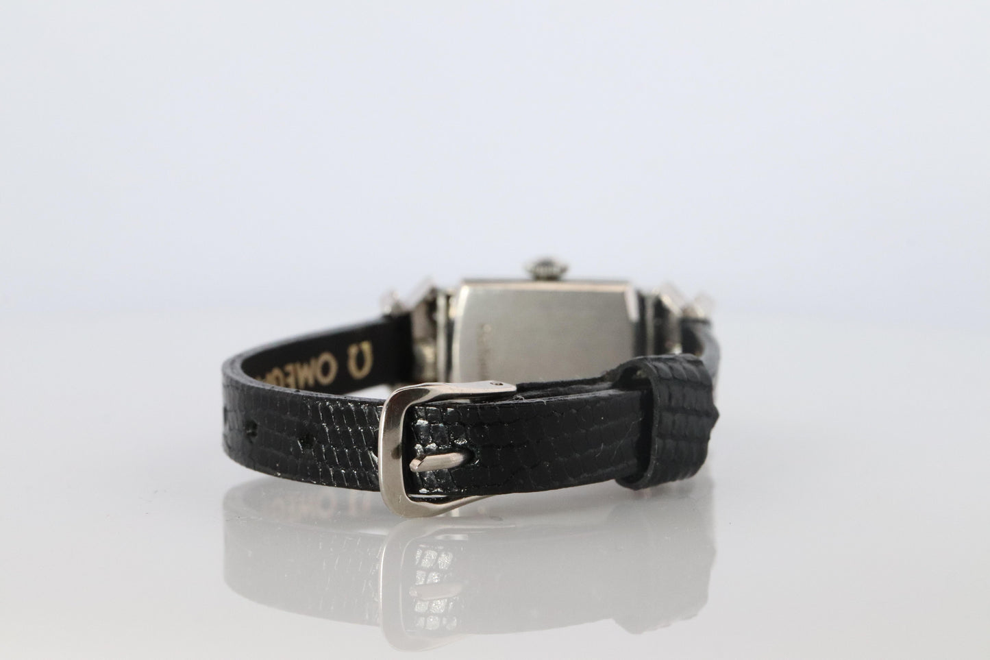 Omega watch. Omega Platinum and Diamond Vintage Ladies wristwatch