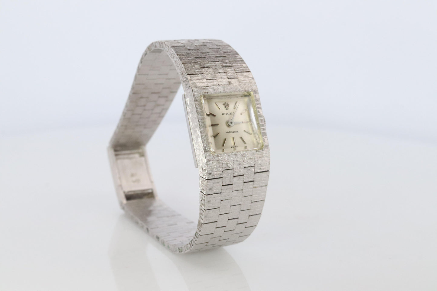 Genuine 18k Rolex Watch. ROLEX Precision 2189 TV Mechanical Windup. Ladies Rolex