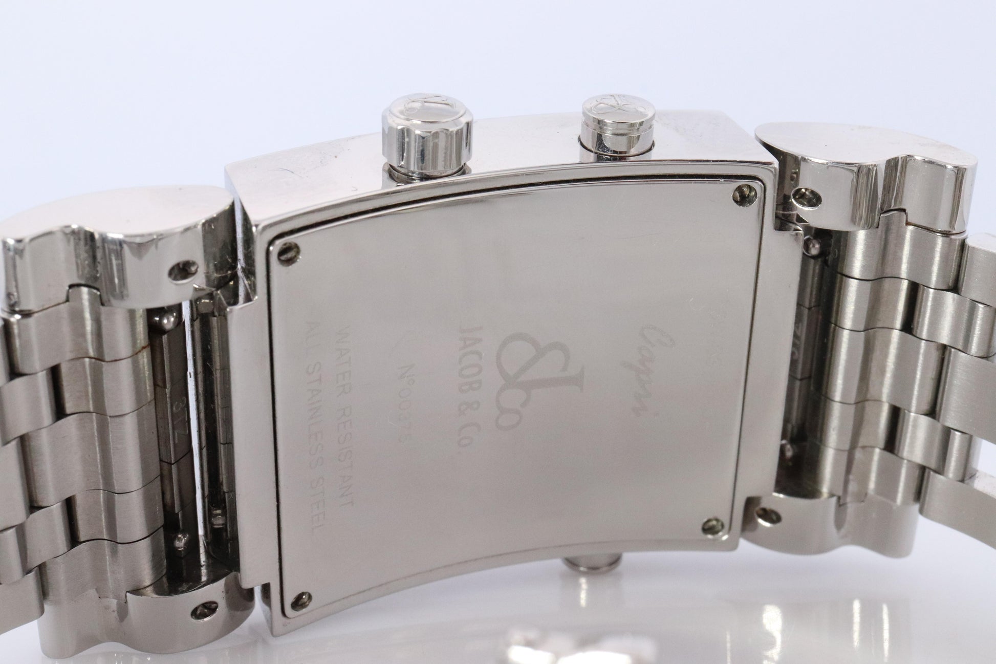 Jacob and Co Mens watch. Preloved Jacob & Co Capri Wrist Watch