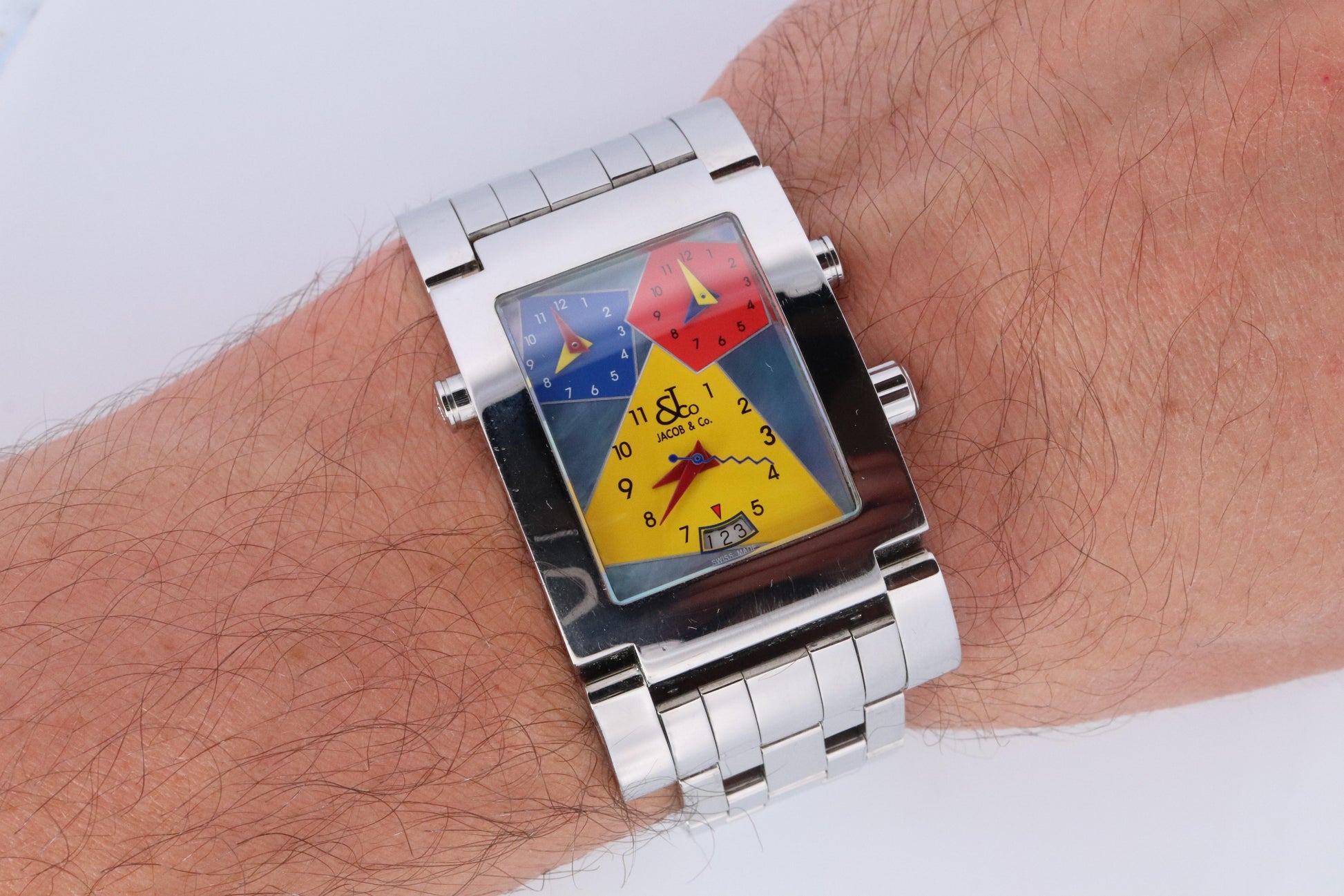 Jacob and Co Mens watch. Preloved Jacob & Co Capri Wrist Watch