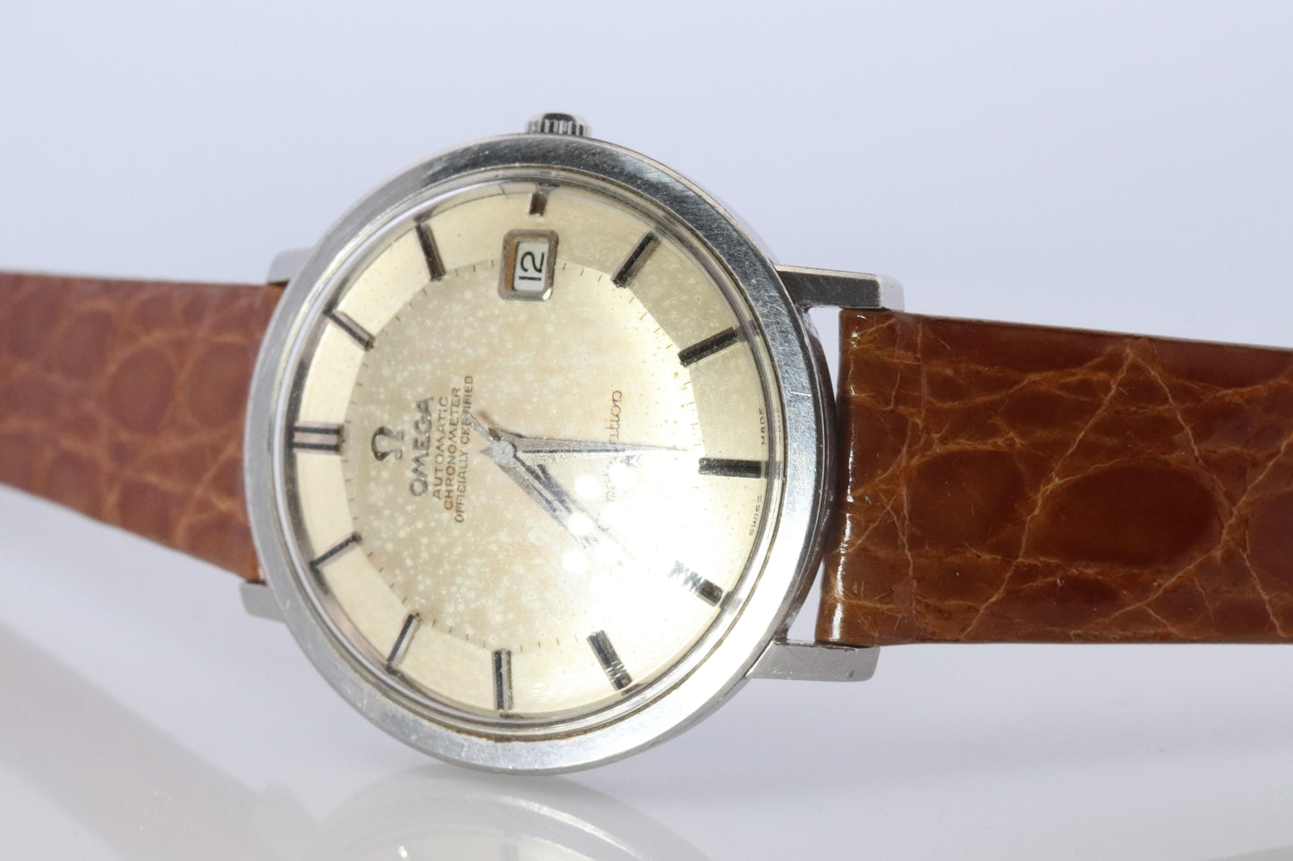 OMEGA Constellation Pie Pan Automatic Mens Watch. Ref 168.004 Stainless Steel