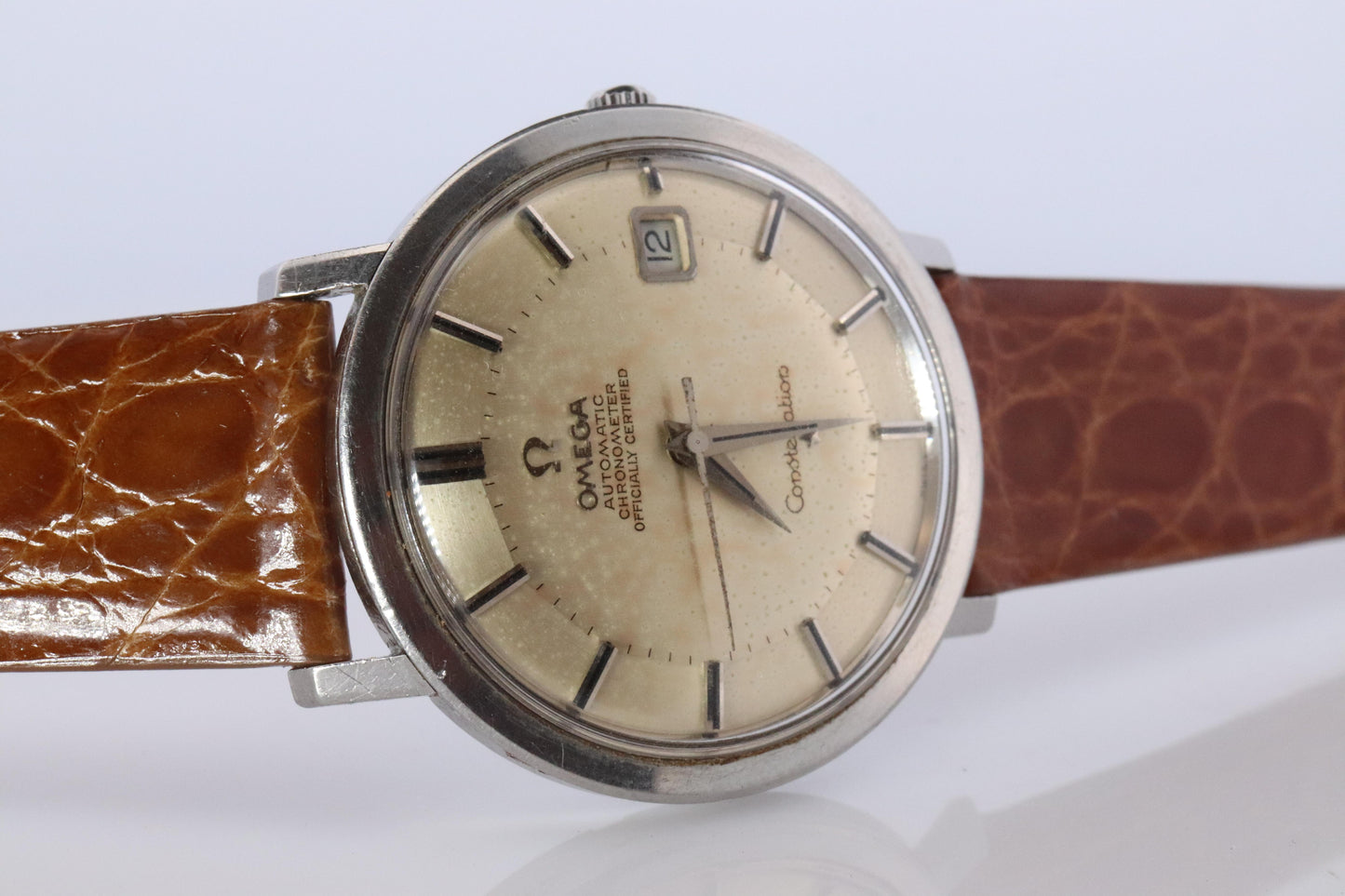 OMEGA Constellation Pie Pan Automatic Mens Watch. Ref 168.004 Stainless Steel