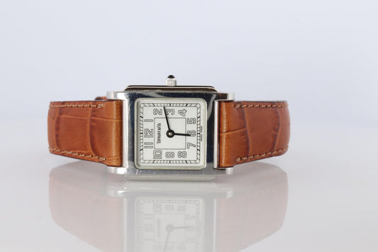 Tiffany and Co Watch. Tiffany Tank Quartz Watch. T&CO Square Portfolio.