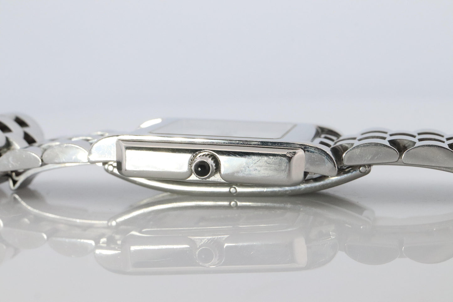 Tiffany and Co 525.1026 Watch. Tiffany Tank Quartz Watch. T&CO Square Portfolio.