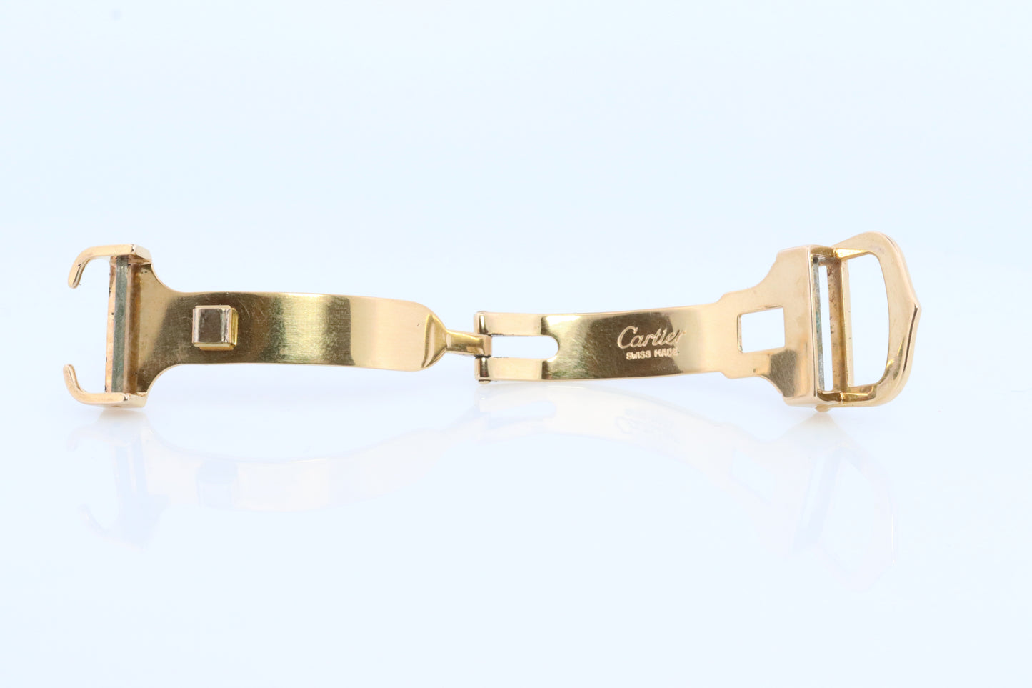 Vintage Must de Cartier Vendome Uhr. ARGENT Cartier 925 Vermeil Quarz Ardent RUND Swiss Made. Originalpapiere st(1-0-92)