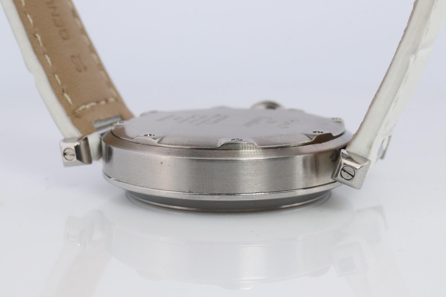 Vintage Cartier PASHA C Automatic 2324. Rare Silver Checkered Dial.