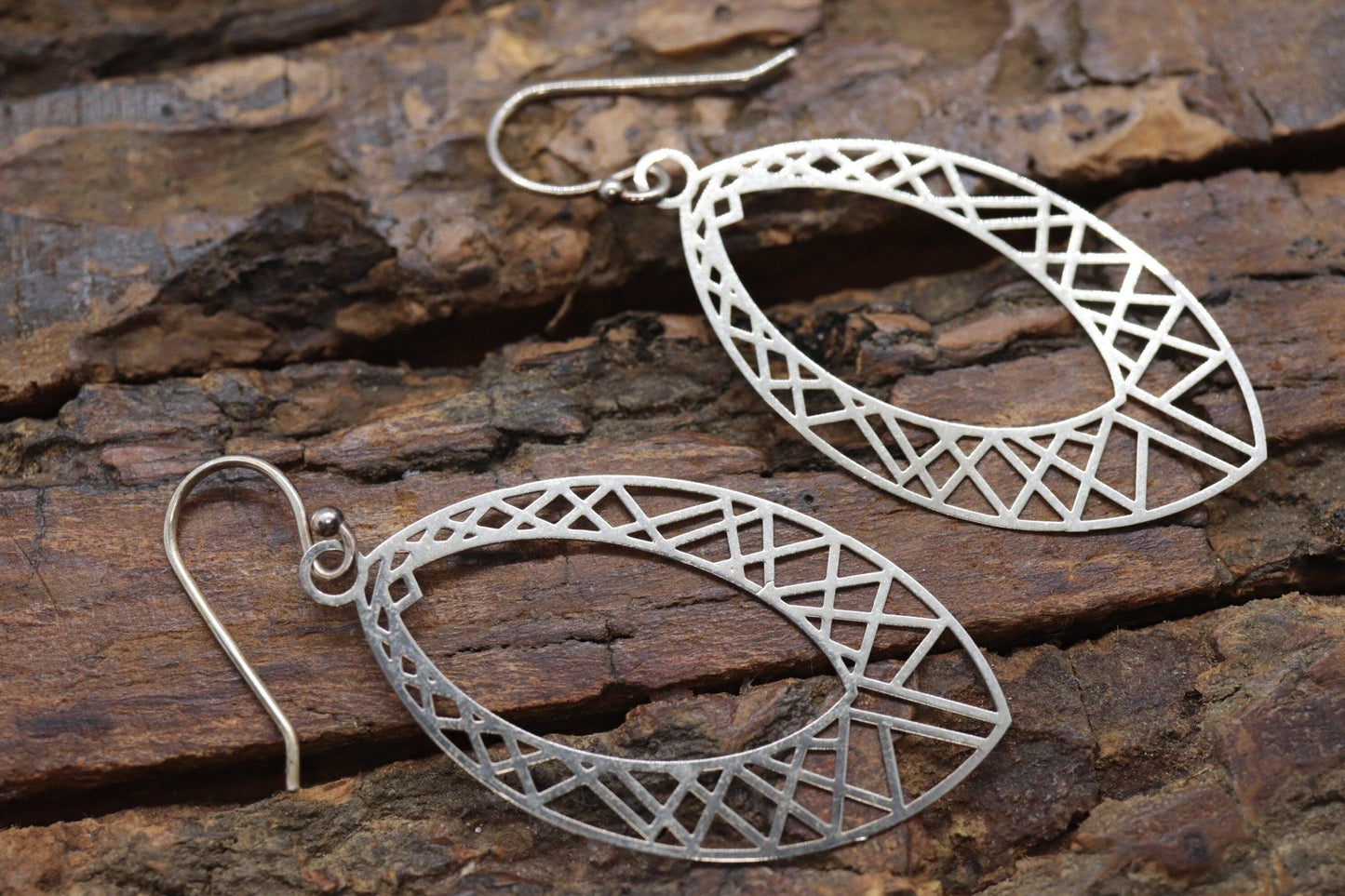 Sterling Silver Drop Dangle Earrings. BOHO Dangle earrings