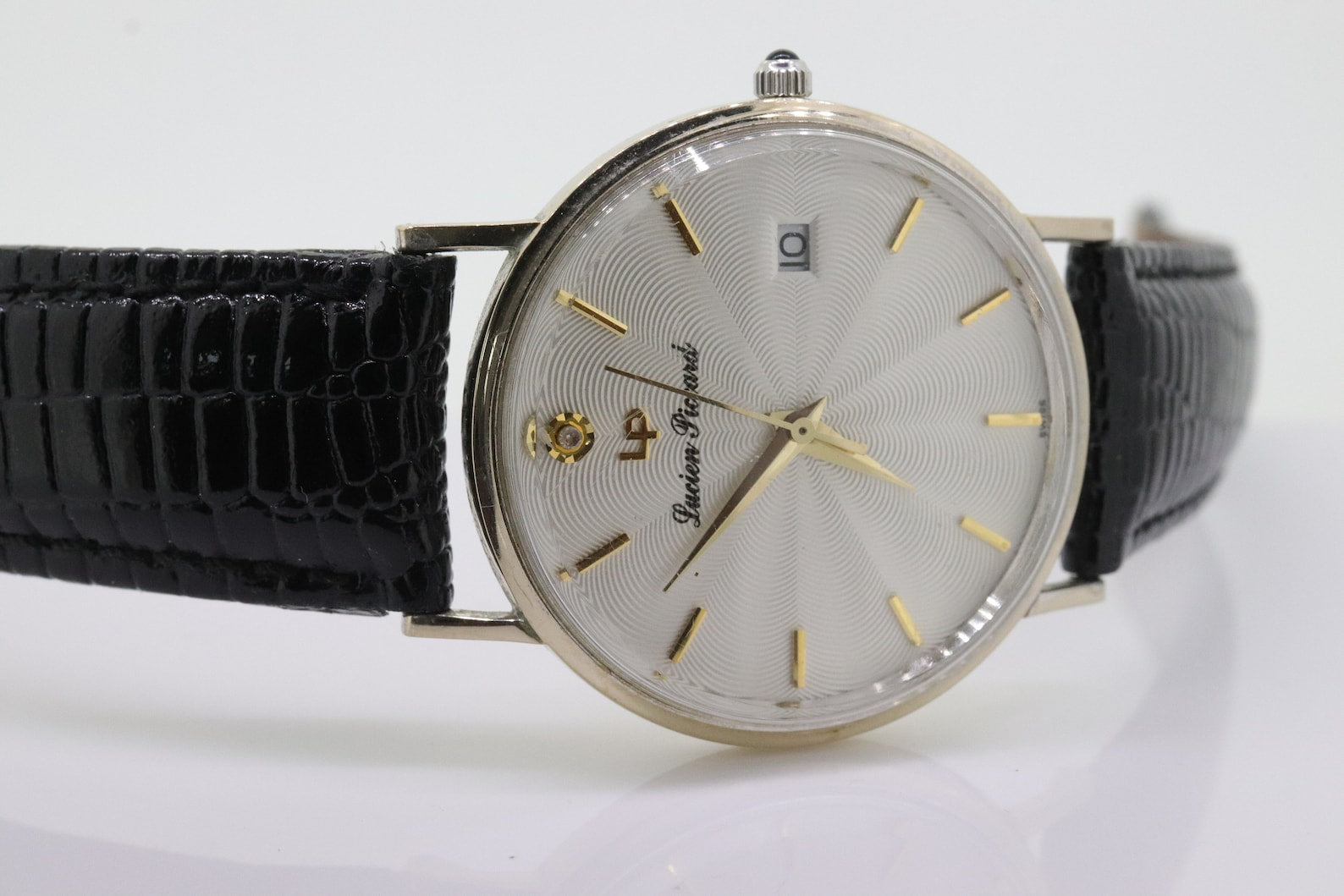 Lucien piccard 14k mens watch best sale