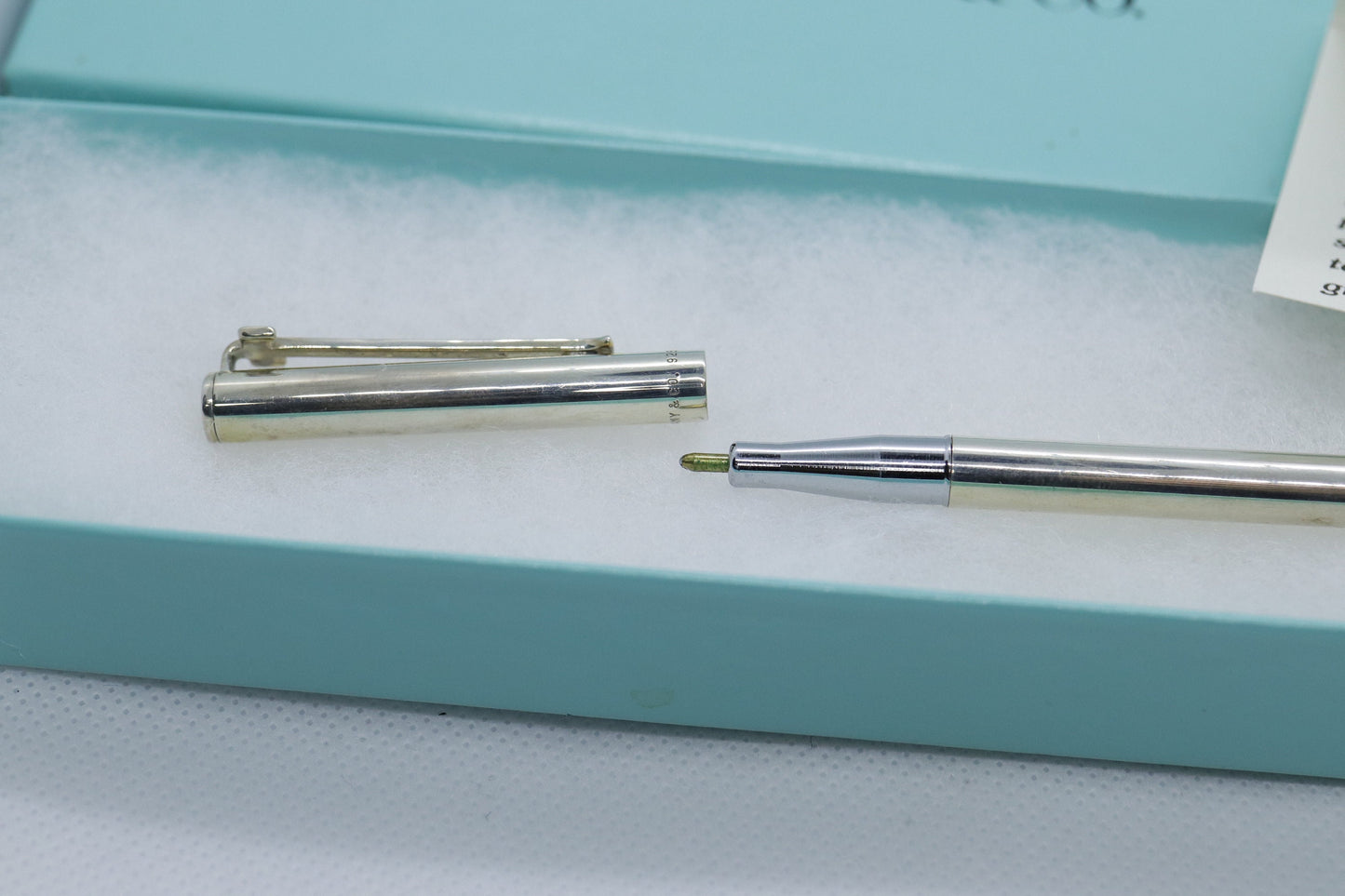 Tiffany and Co. PEN Sterling Silver T Clip Executive PEN
