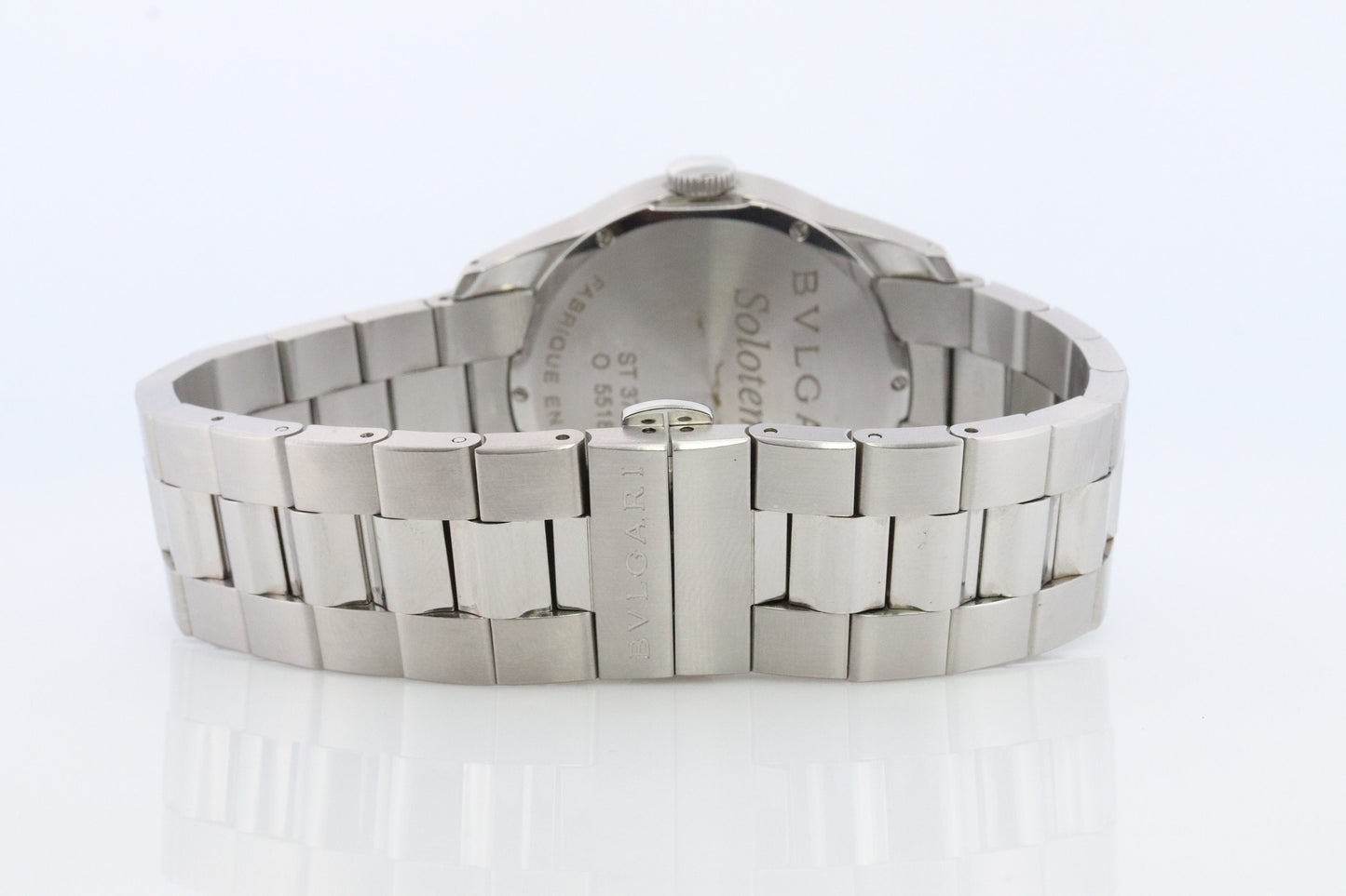 Bulgari Mens Watch. Vintage Bulgari BVLGARI Solotempo ST37S Automatic