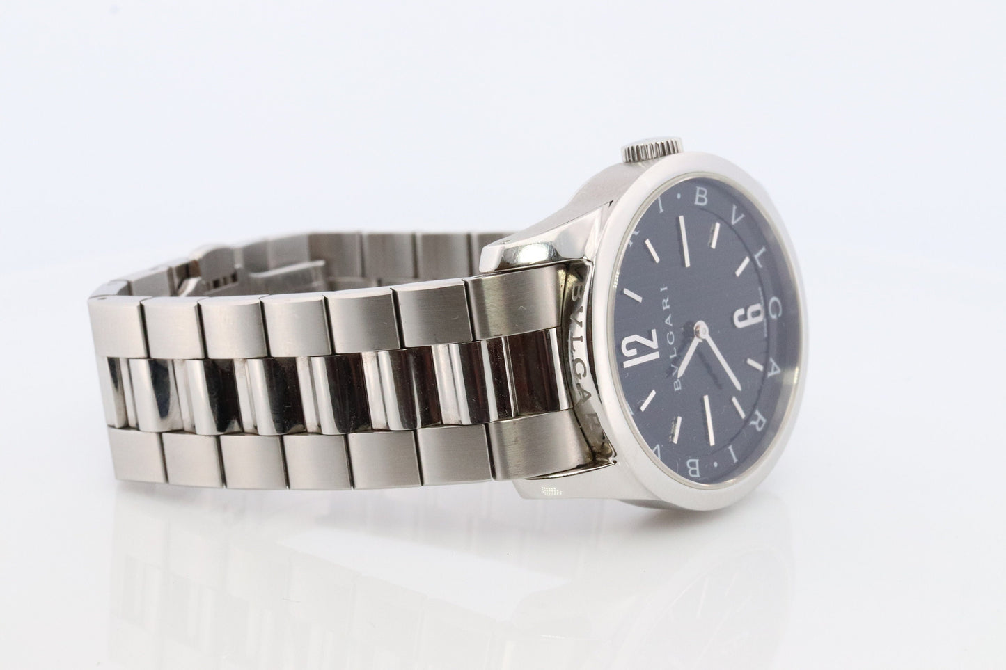 Bulgari Mens Watch. Vintage Bulgari BVLGARI Solotempo ST37S Automatic