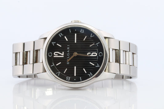 Bulgari Mens Watch. Vintage Bulgari BVLGARI Solotempo ST37S Automatic