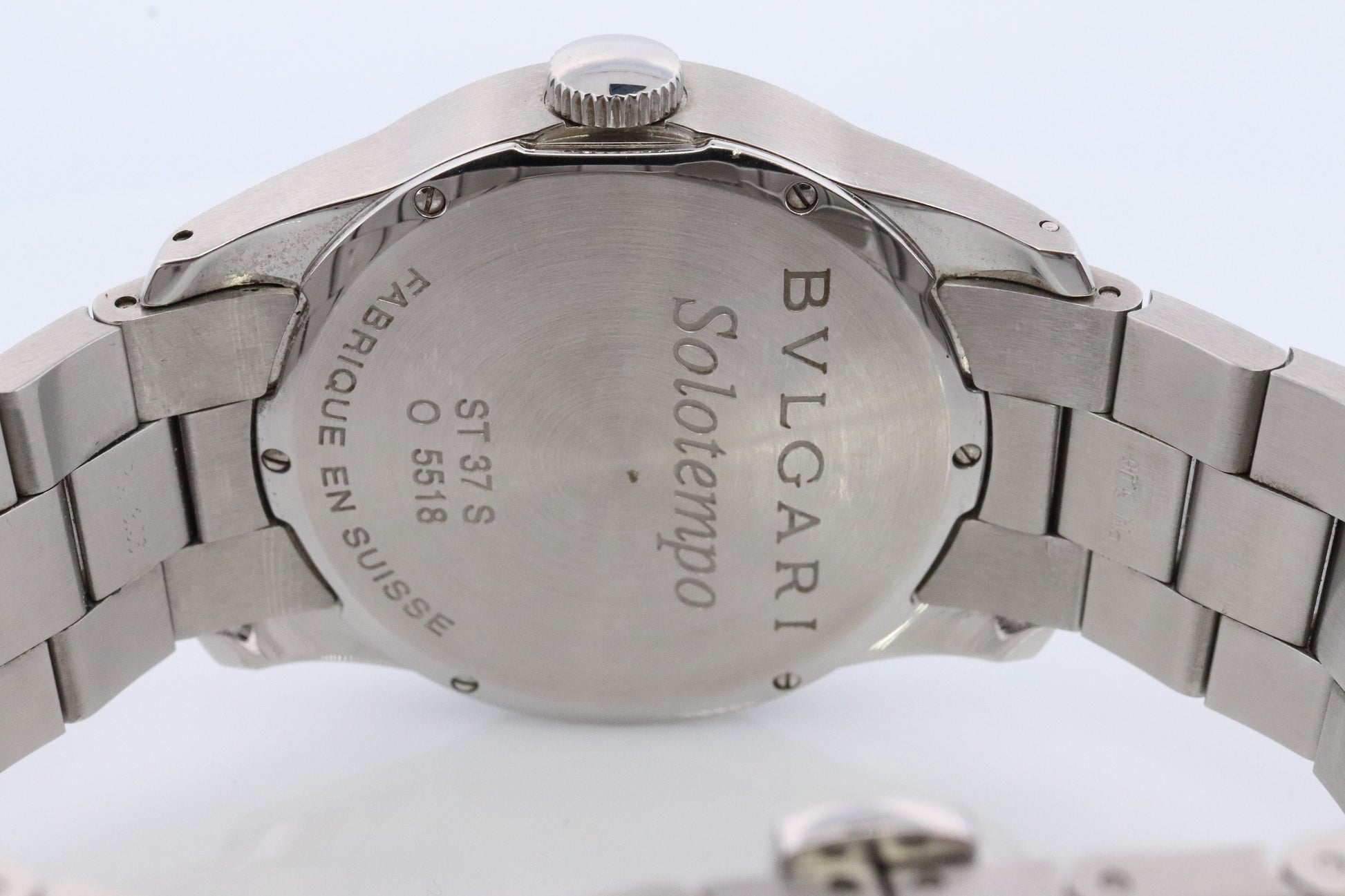 Bulgari Mens Watch. Vintage Bulgari BVLGARI Solotempo ST37S Automatic