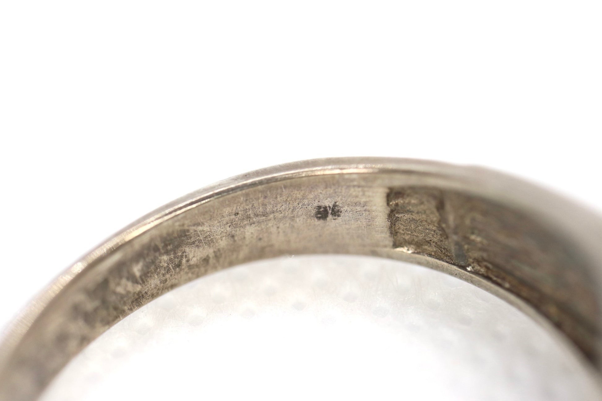 Sterling Silver Princess Cut CZ ring.