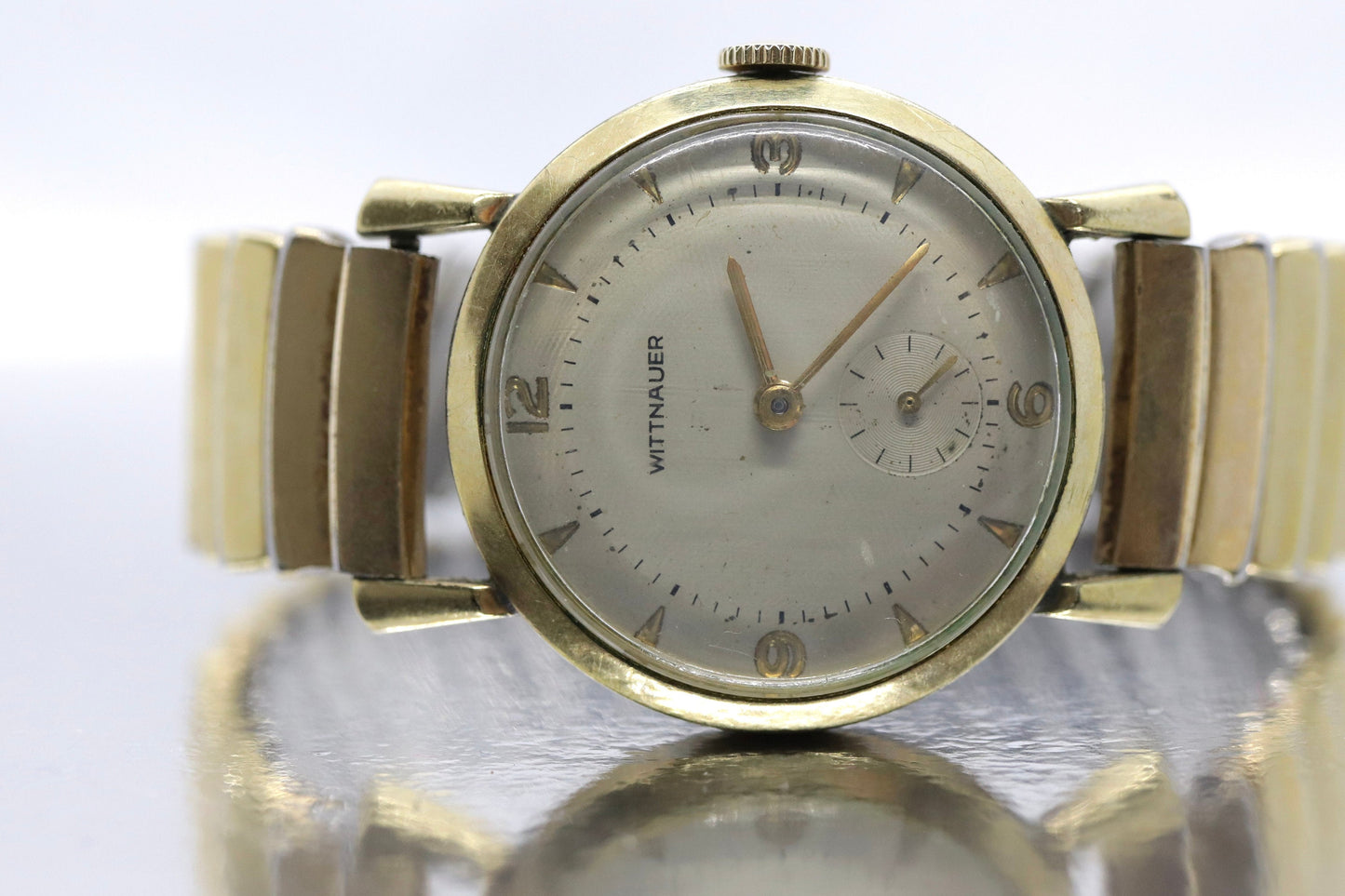 Wittnauer Revue 10k Gold Filled Watch. Wittnauer Round Mechanic Mens watch