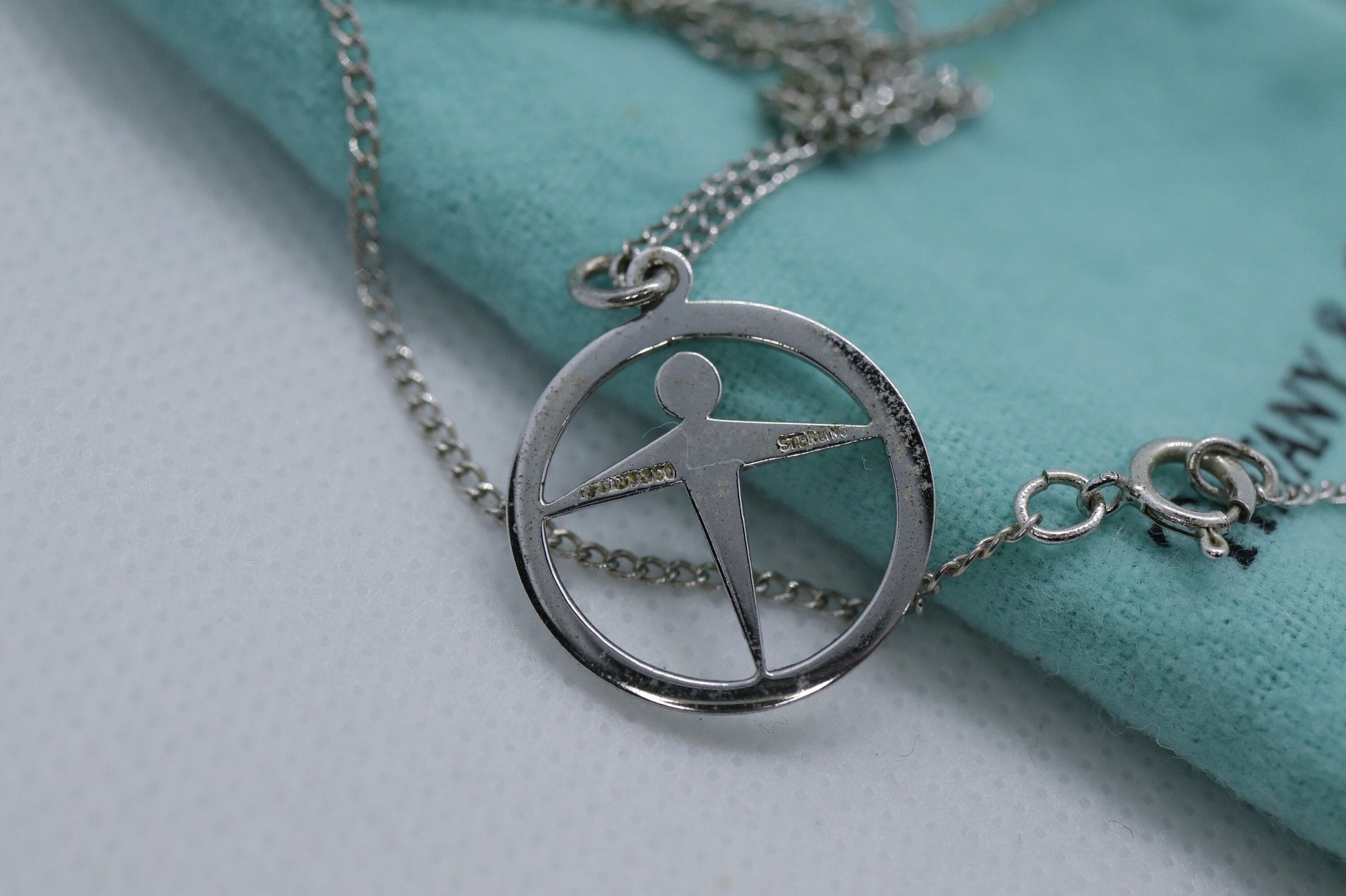 Sterling Silver Tiffany and Co Necklace and Pendant