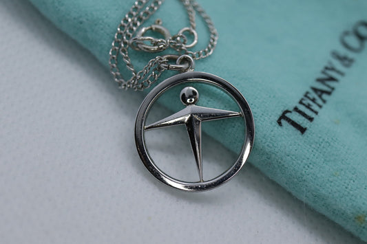 Sterling Silver Tiffany and Co Necklace and Pendant