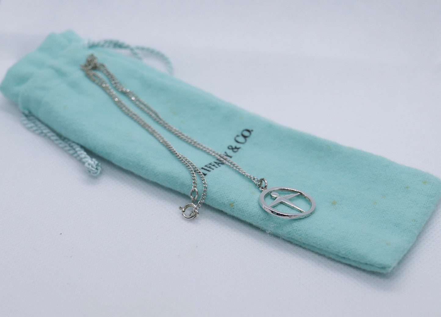 Sterling Silver Tiffany and Co Necklace and Pendant