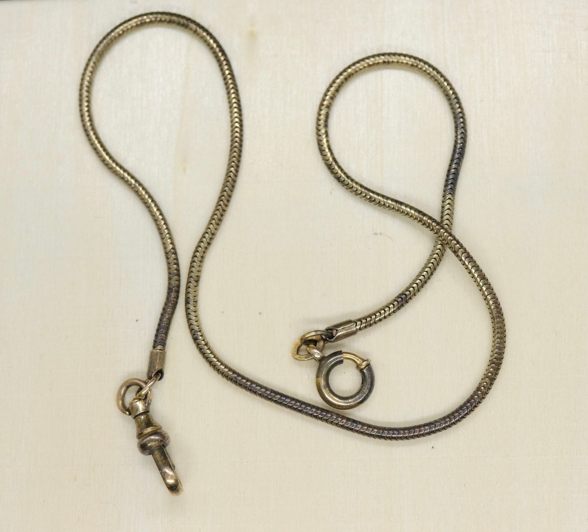 10k Gold Filled Pocket Watch Chain