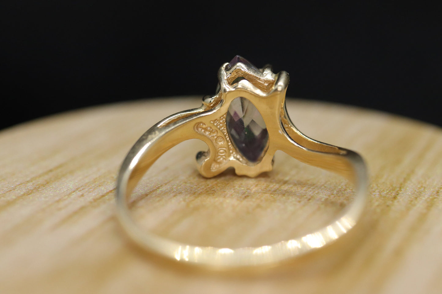 Black Hills Gold Ring. 10k Multi-Tone Mystic Topaz Black Hills Gold Statement Ring.