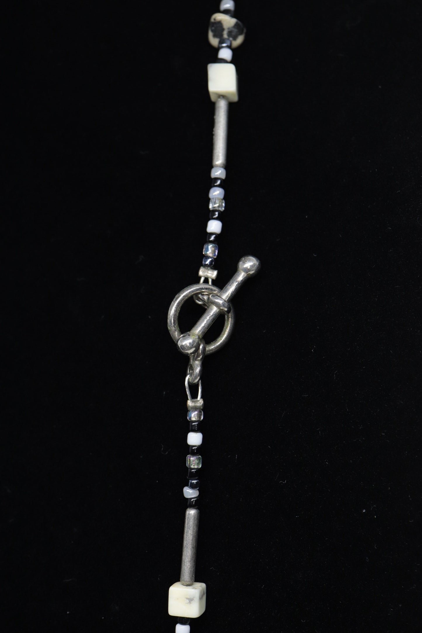Dendrite Opal Agate Sterling Silver Necklace and Pendant. st(28/75)
