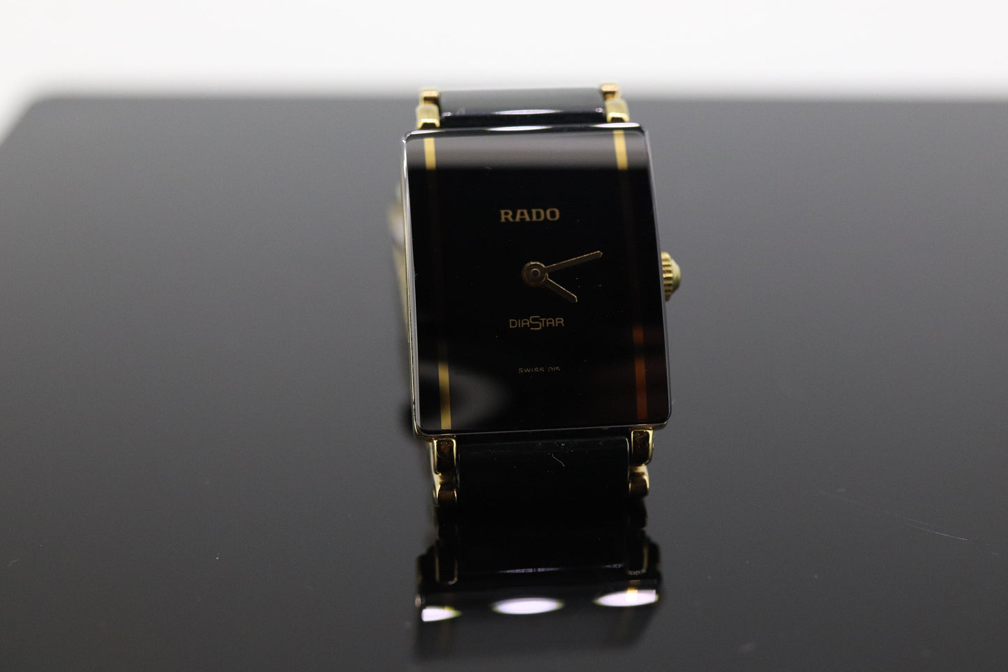 RADO High Tech Ceramic and Stainless Steel Watch. RADO DiaStar Bracelet Watch. st(690)