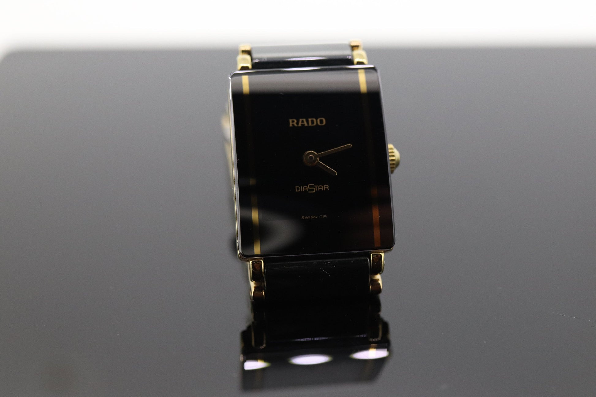 RADO High Tech Ceramic and Stainless Steel Watch. RADO DiaStar Bracelet Watch. st(690)