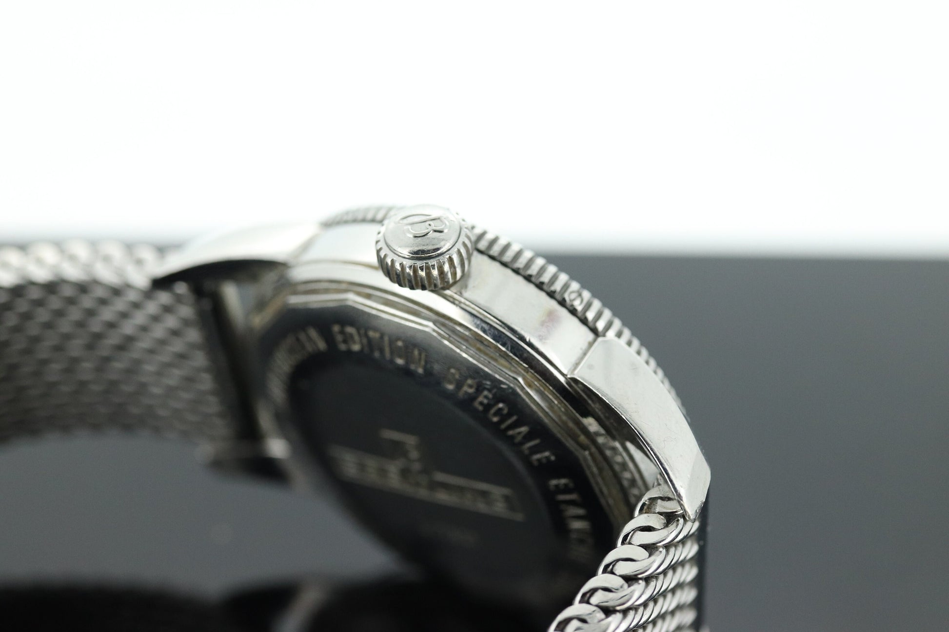 BREITLING SUPEROCEAN Heritage 18K Rose Gold Bezel 42MM Stainless Steel WATCH U17321 Box and Papers st(21/85)