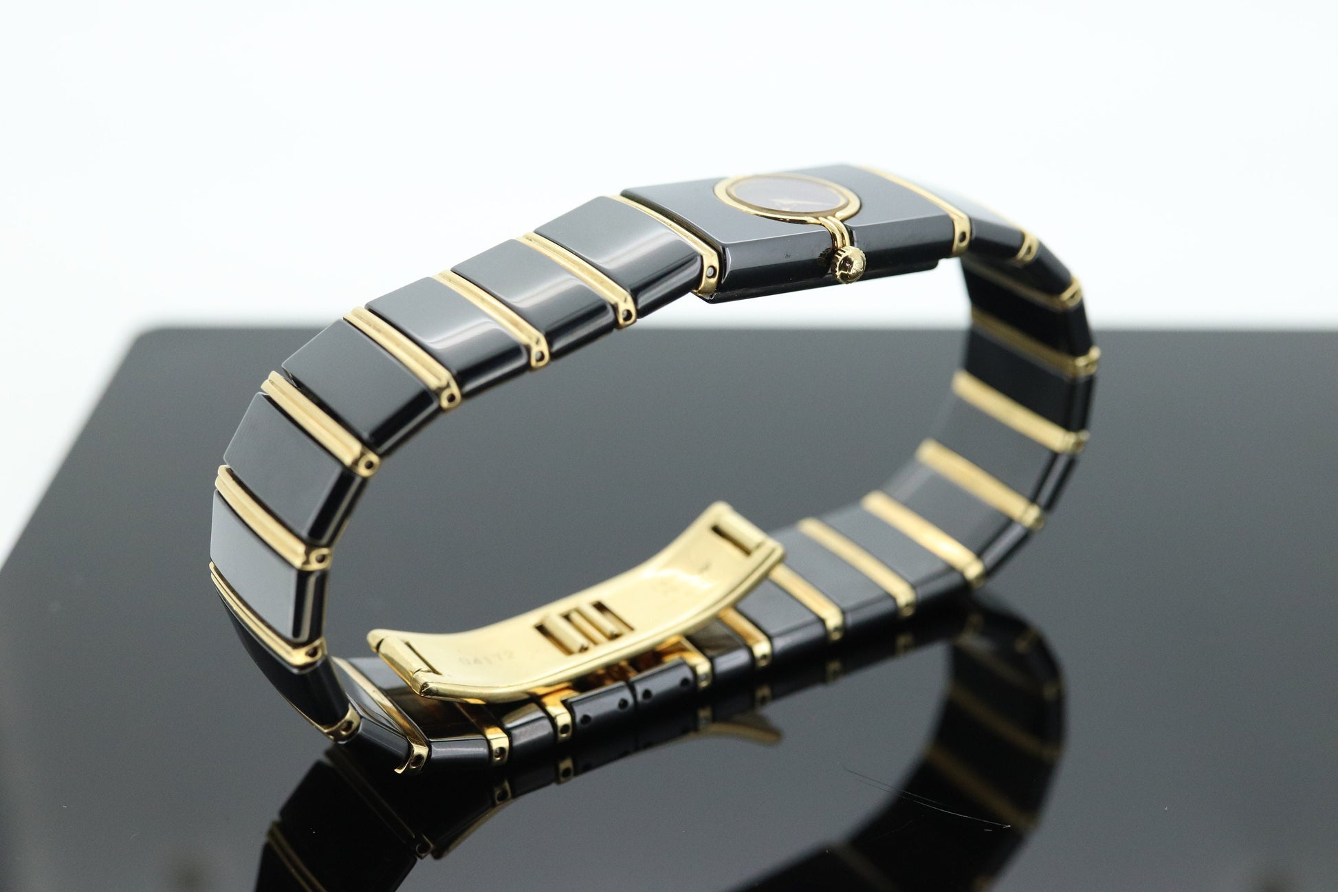 RADO 18k High Tech Ceramic and Stainless Steel Watch. RADO DiaStar Bracelet Watch. st(374)