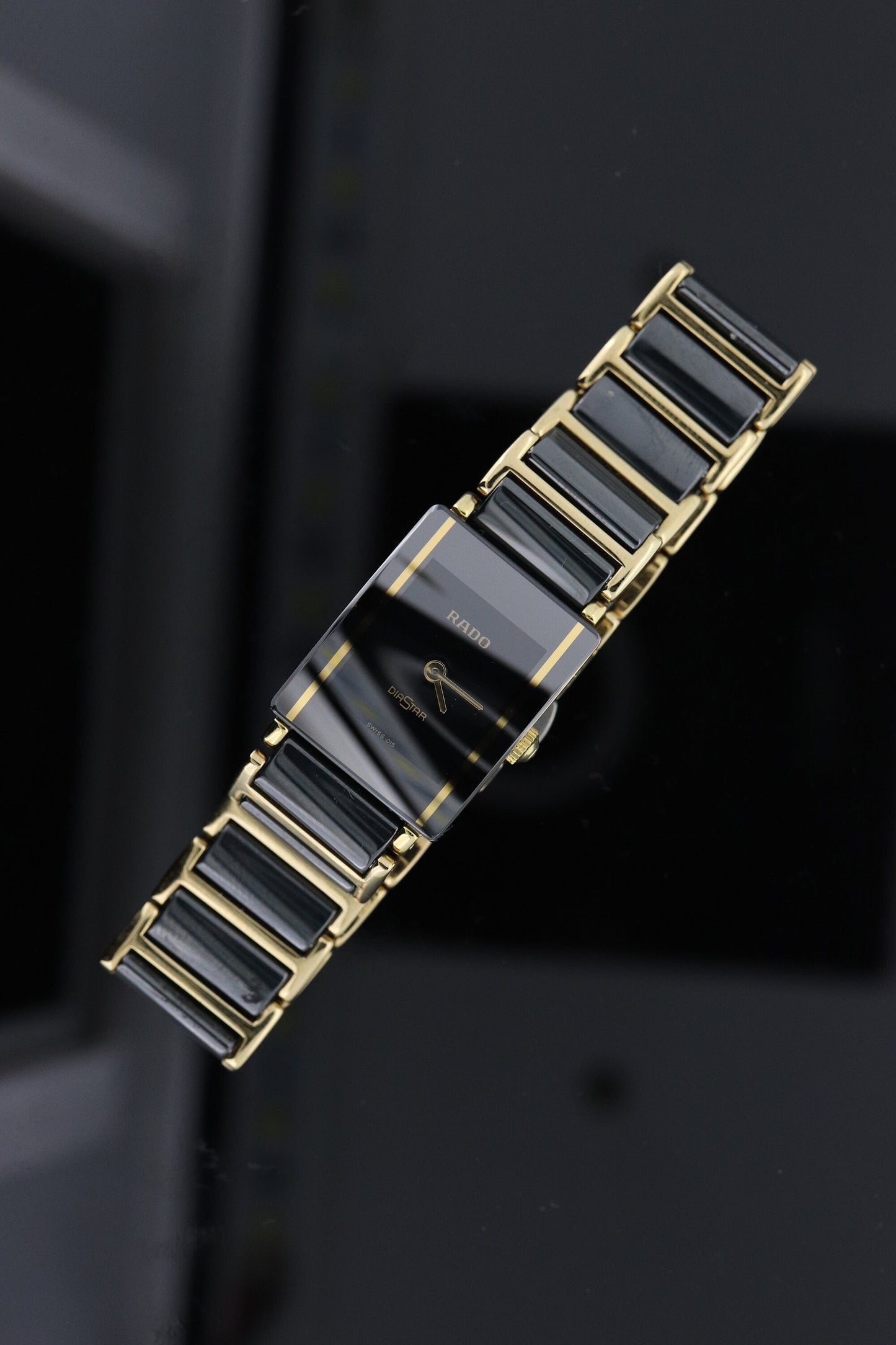 RADO High Tech Ceramic and Stainless Steel Watch. RADO DiaStar Bracelet Watch. st(690)