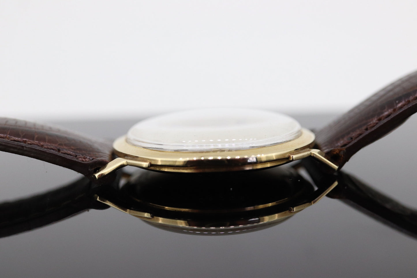 14k Lucien Piccard. Vintage Lucien Piccard 51160 Mechanical watch Mens (9-00)