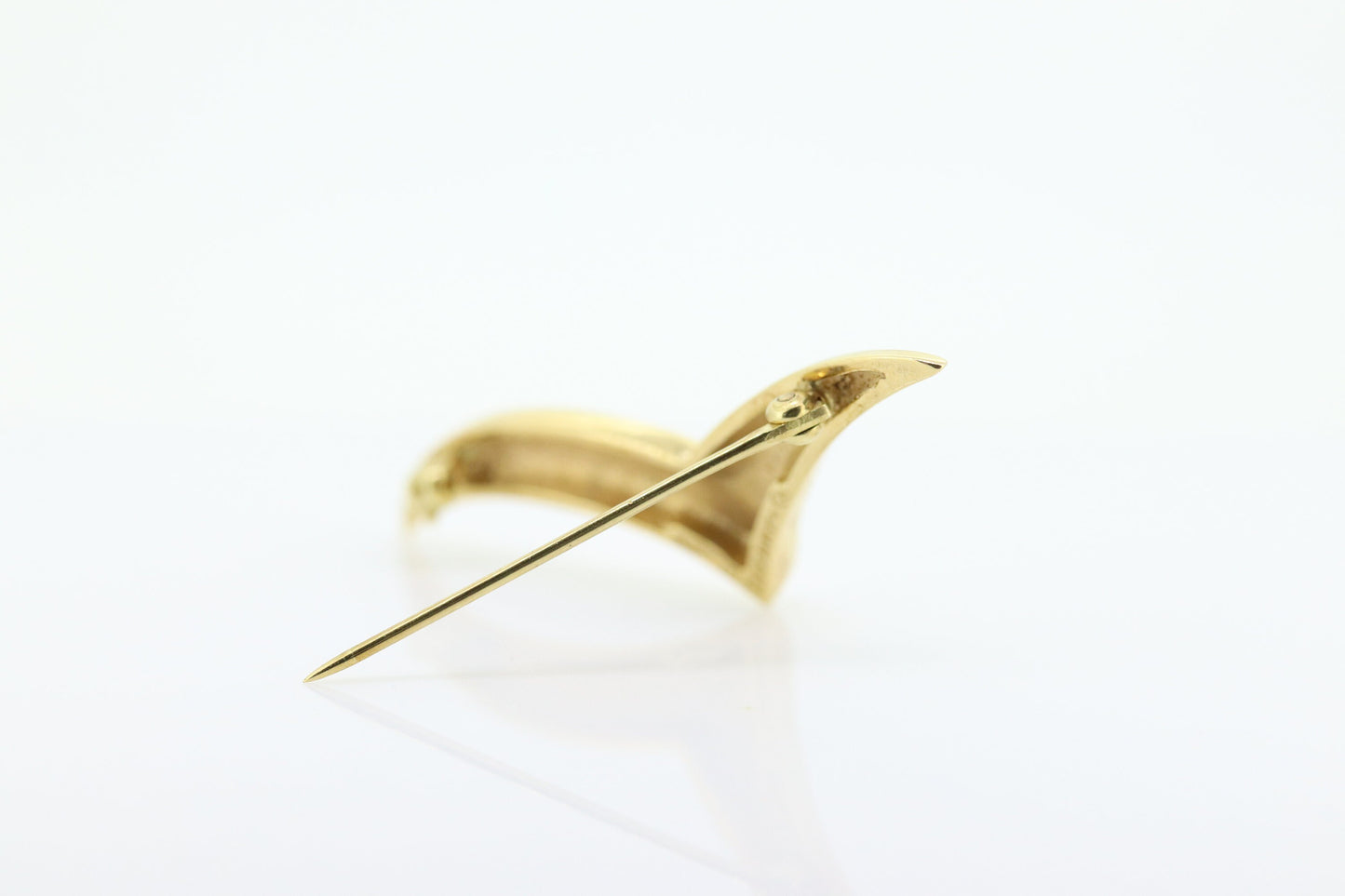 18k Tiffany Seagull Check Brooch. Tiffany and Co. SEAGULL Brooch. Tiffany and Company BROOCH st(259)