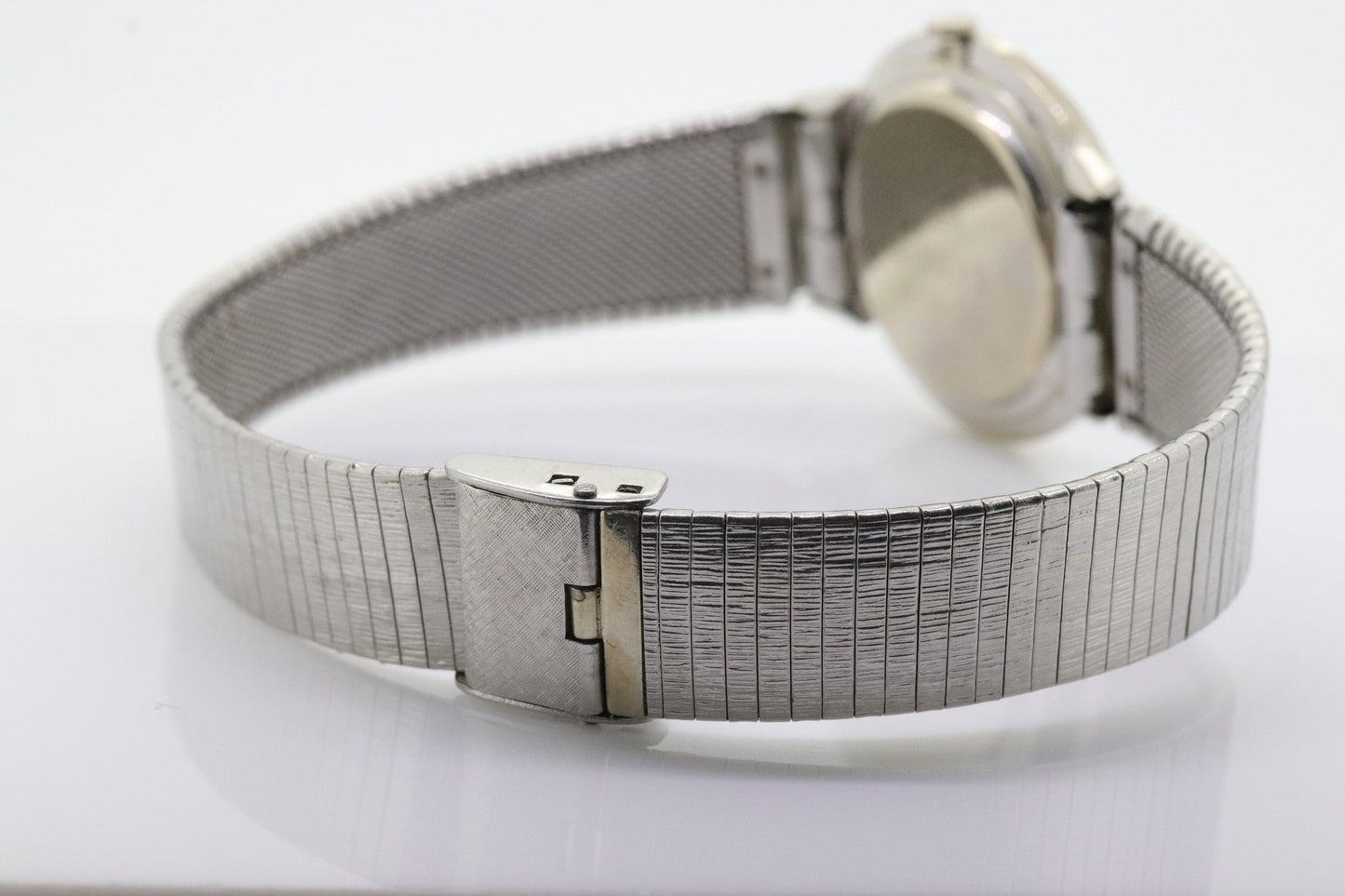 LONGINES WATCH. 14k Longines Diamond Mens Watch with 14 diamond Face. Likely a 22L movement, 1950s RAJAH