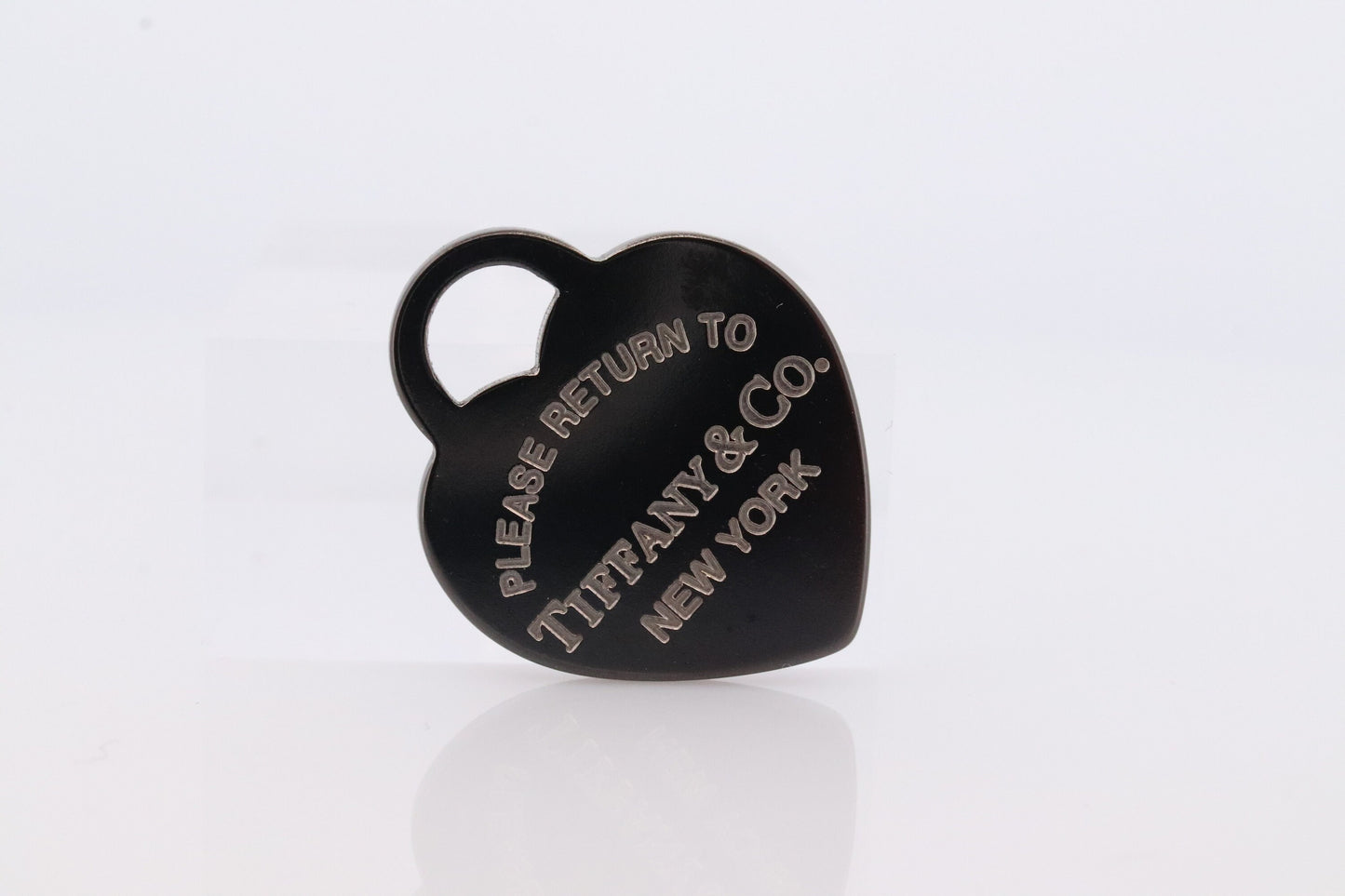Titanium Tiffany and Co Necklace Heart Pendant. Solid Please return to Pendant Tiffany & Co. st(54)