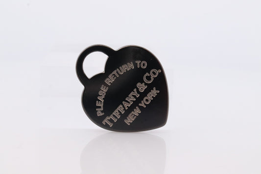 Titanium Tiffany and Co Necklace Heart Pendant. Solid Please return to Pendant Tiffany & Co. st(54)