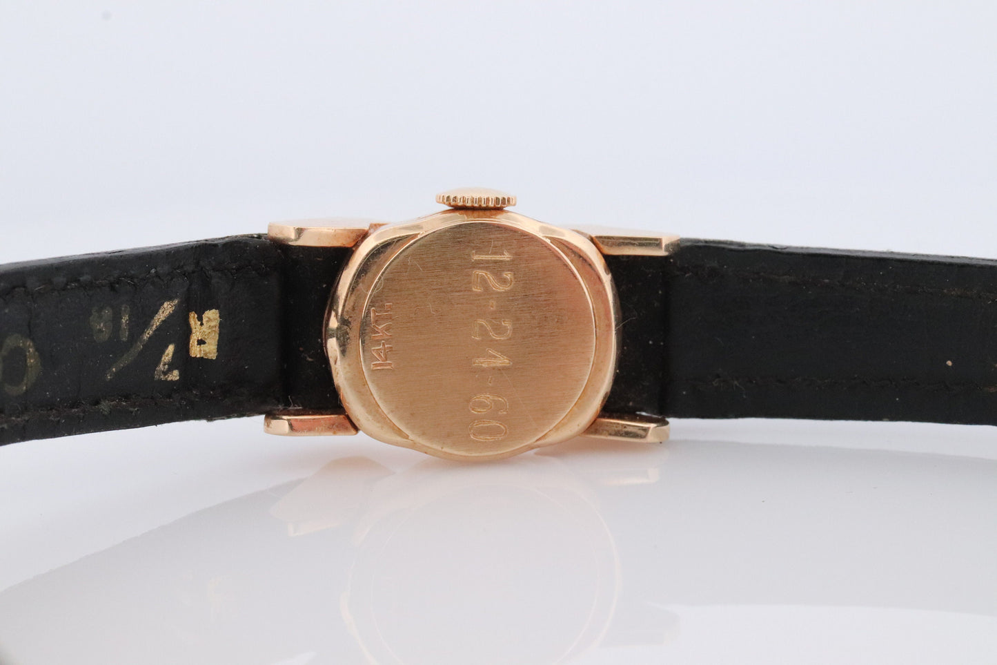 14k Le Coultre Swiss Mechanical watch. 14k LeCoultre Ladies Womens Wristwatch. LeCoultre Swiss 1960s