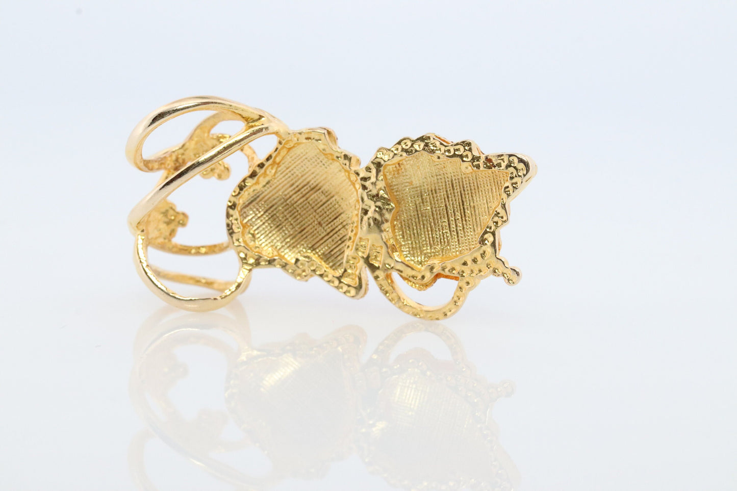 10k 12k Black Hills Gold Slide Pendant. Black Hills Gold Vine Leaves Charm.