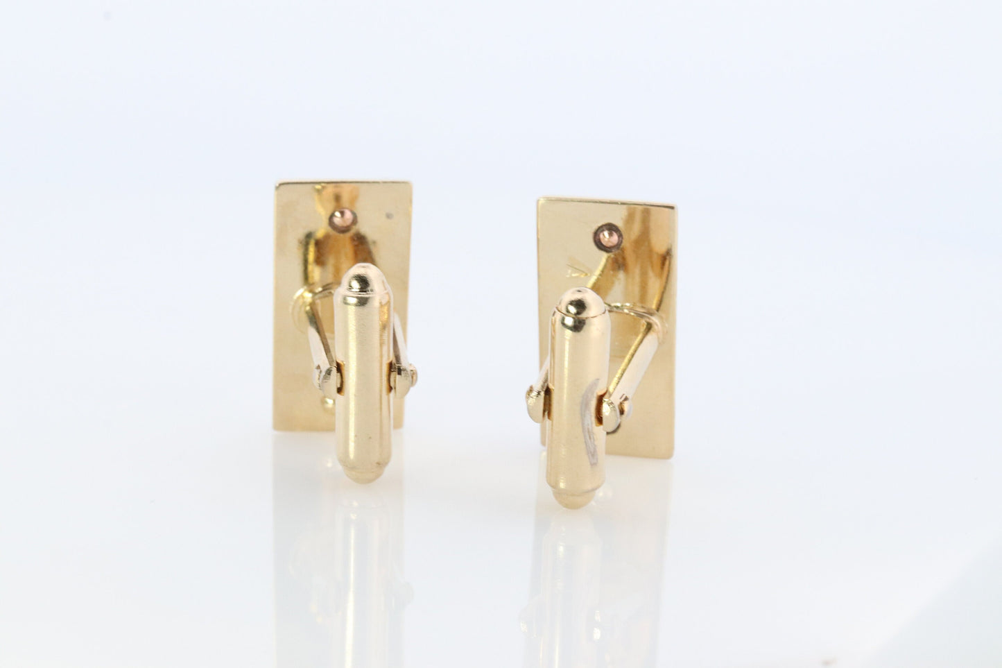 Black Hills Gold Cufflinks. 10k Inlay Grape and Leaves. Black Hill Cuff LINKS with 10k inlays. Shirt Cuff links.