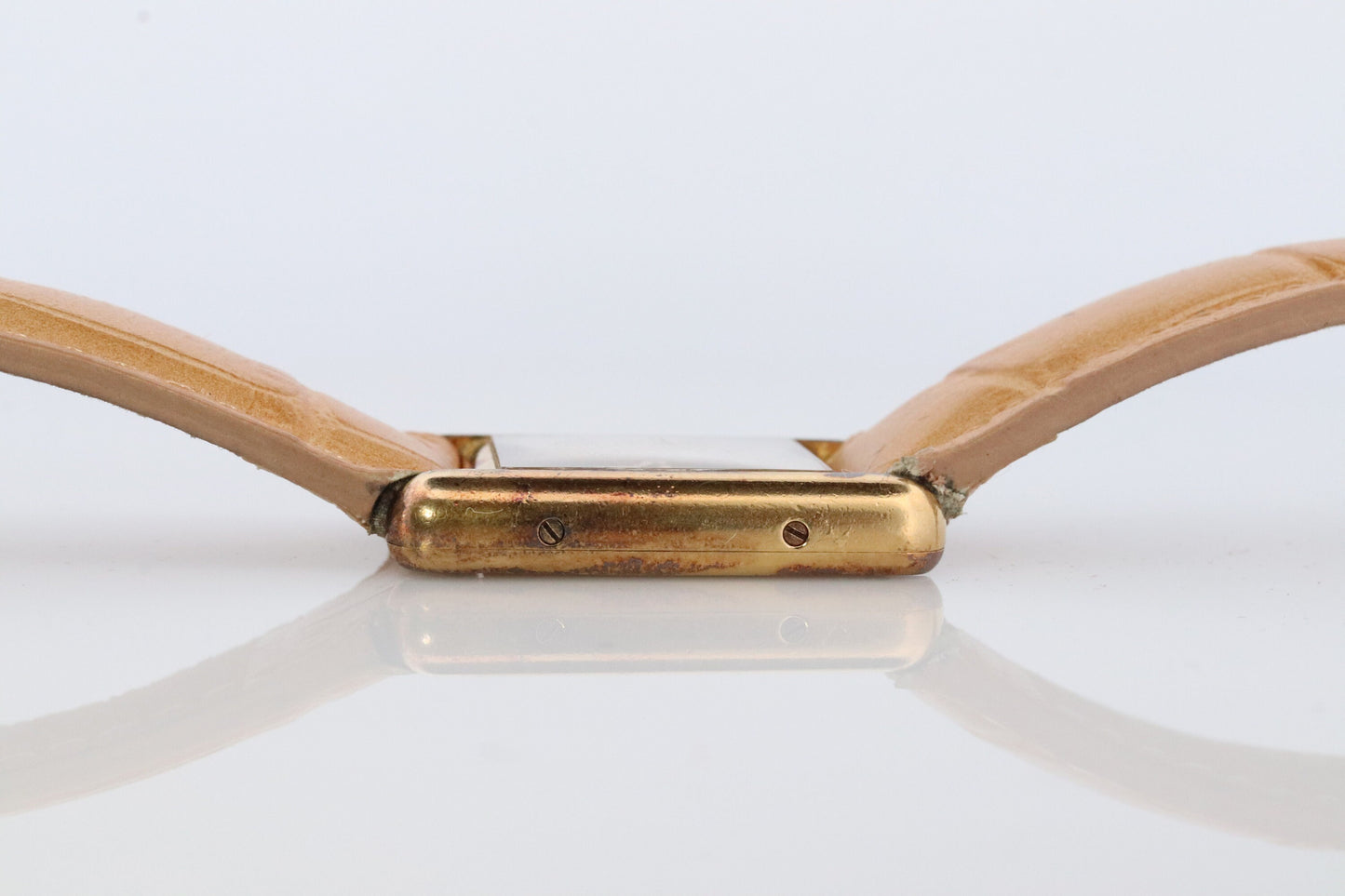 Vintage Must de Cartier Tank Watch. ARGENT Cartier 925 Vermeil Quartz Ardent Swiss Made.