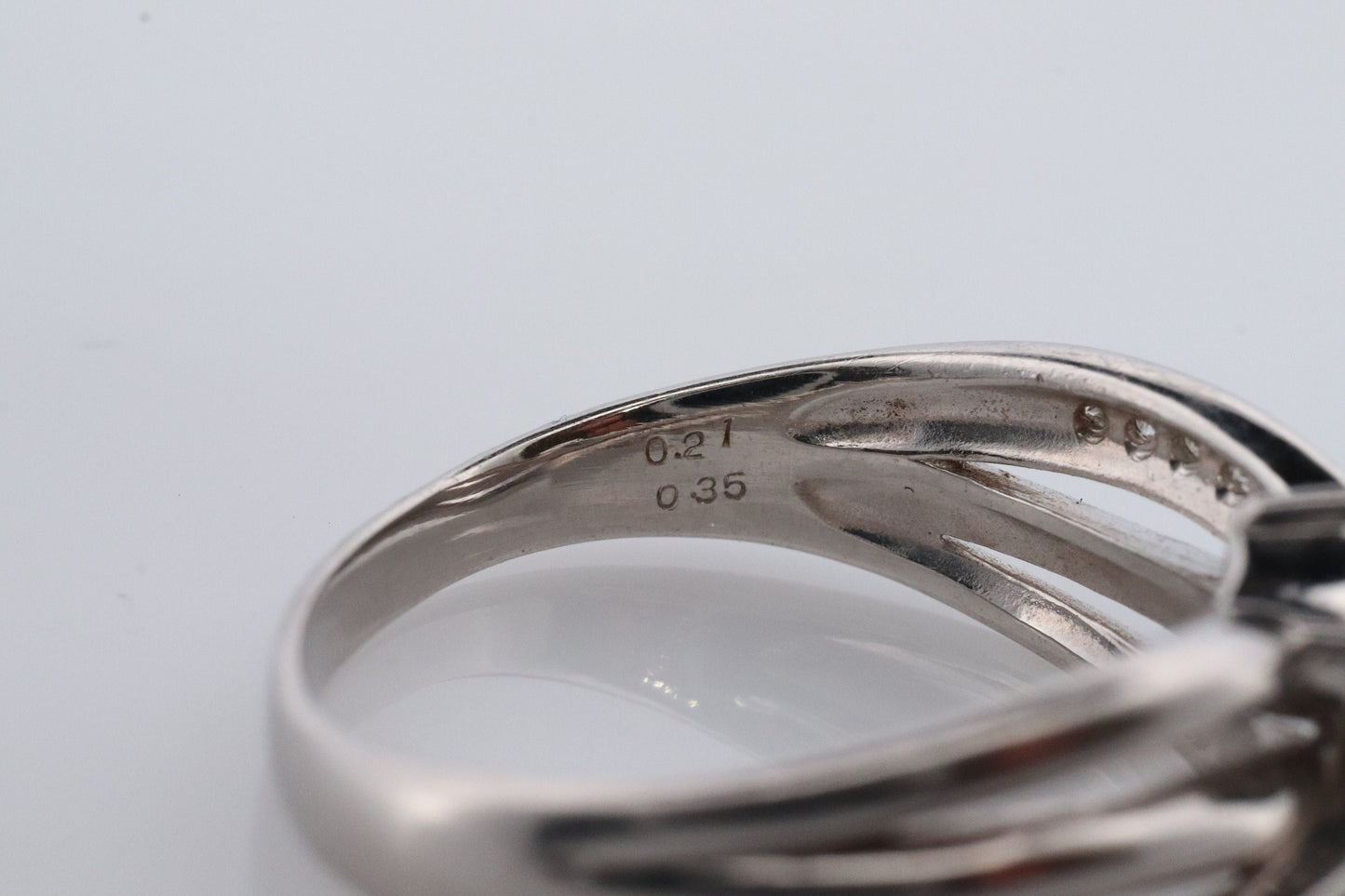 Genuine Alexandrite Ring. 900 Platinum setting round Natural ALEXANDRITE ring with diamond accents. X Cross Platinum Solitaire.