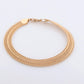 14k Bismark Chain Mesh Bracelet. 14k Chain Mesh Yellow gold Italian Bracelet