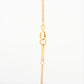 Tiffany & Co. 18k Gold Chain and Bean Pendant Necklace. 750 Yellow Gold Tiffany