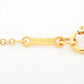 Tiffany & Co. 18k Gold Chain and Bean Pendant Necklace. 750 Yellow Gold Tiffany