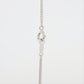 Mikimoto Pendant Sterling Silver and 18k Gold Mikimoto Ruby Pearl Necklace