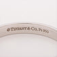 Vintage Tiffany and Co Ring. Authentic Platinum Band. T&CO Milgrain 3mm Size 10