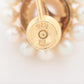 Mikimoto Earrings. 14k Gold Mikimoto Pearl HALO cluster Clip Ons. Unpierced