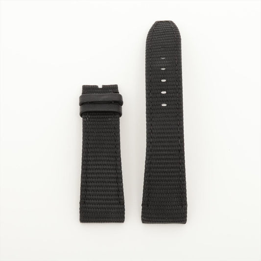 22mm x 18mm Audemars Piquet CODE Black Nylon Leather Watch band.