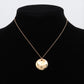 Tiffany & Co. Large Disk Pendant Necklace. 18k Elsa Peretti Tiffany 24mm Round