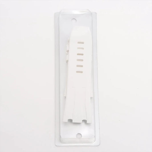 29mm x 24mm Audemars Piquet AP White Rubber Watch band. Royal Oak Offshore M